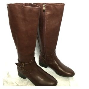 Liz Claiborne Perfect Burgundy Boot - NEVER WORN
